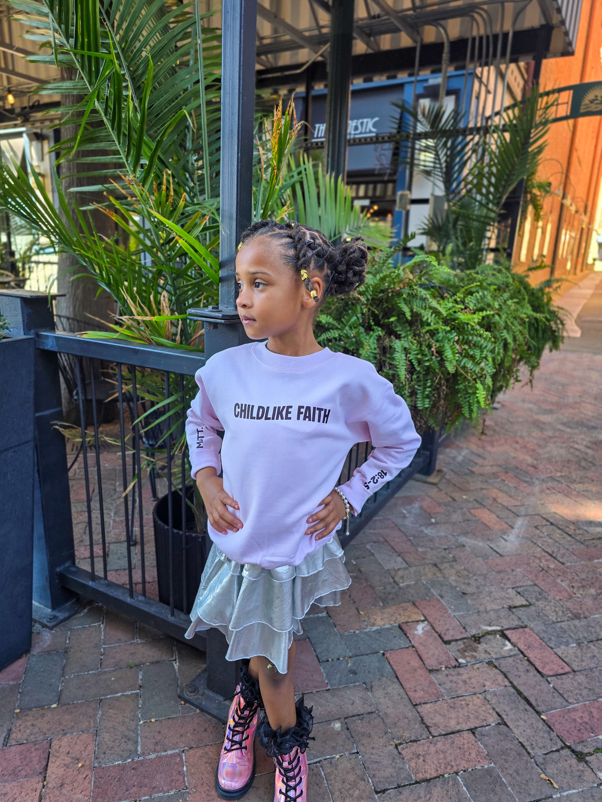 Youth Childlike Faith Crewneck