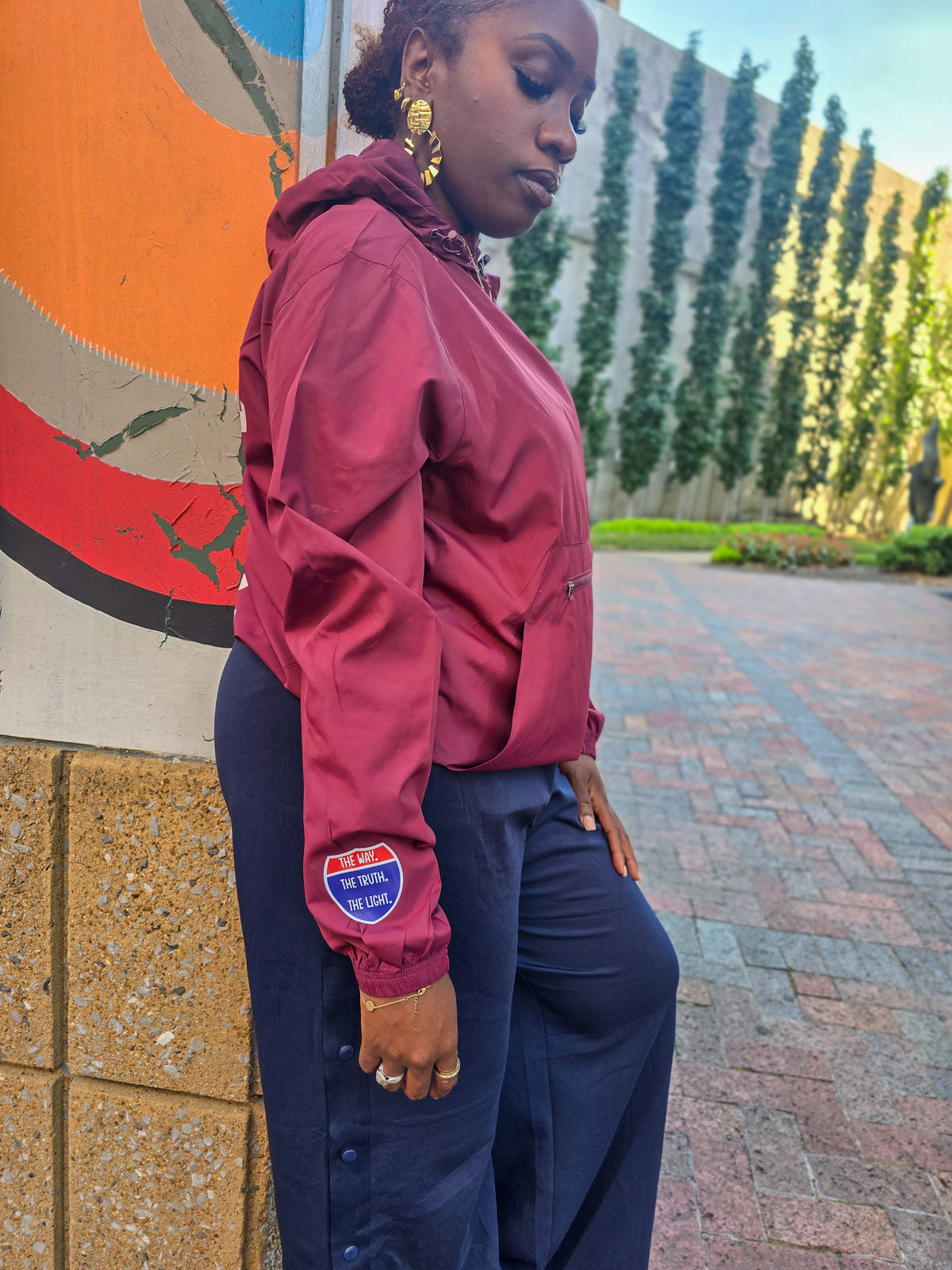 Try Jesus Unisex Windbreaker Jacket