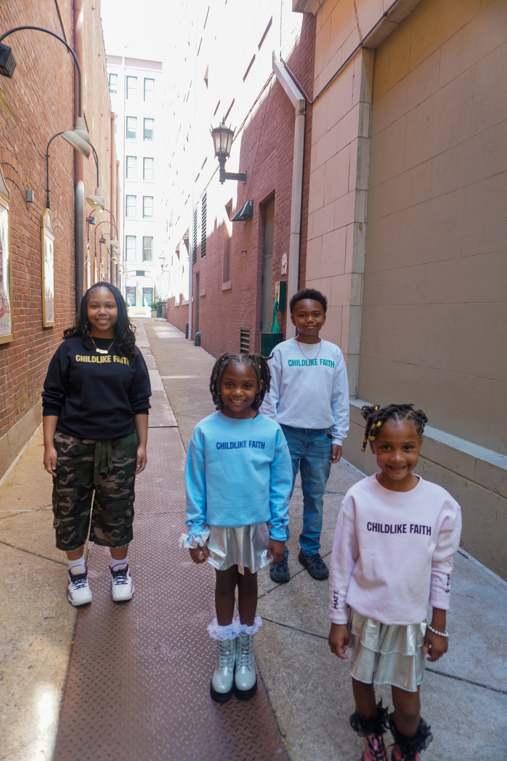 Youth Childlike Faith Crewneck