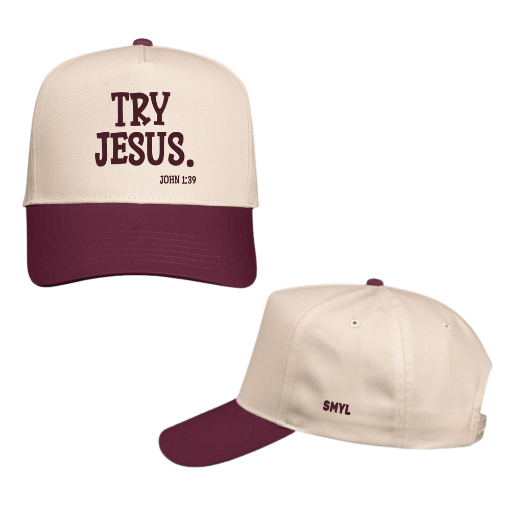 Try Jesus Trucker Hat
