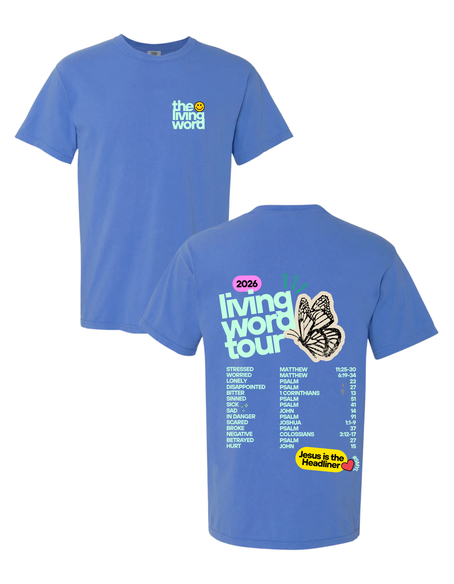 Living Word Tour Unisex Adult Tees
