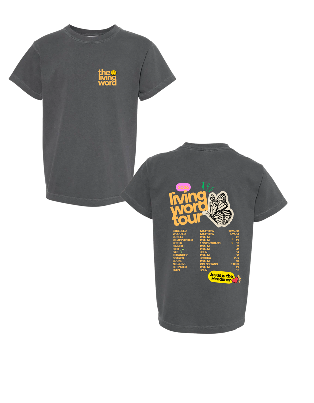 Living Word Tour Youth Tees
