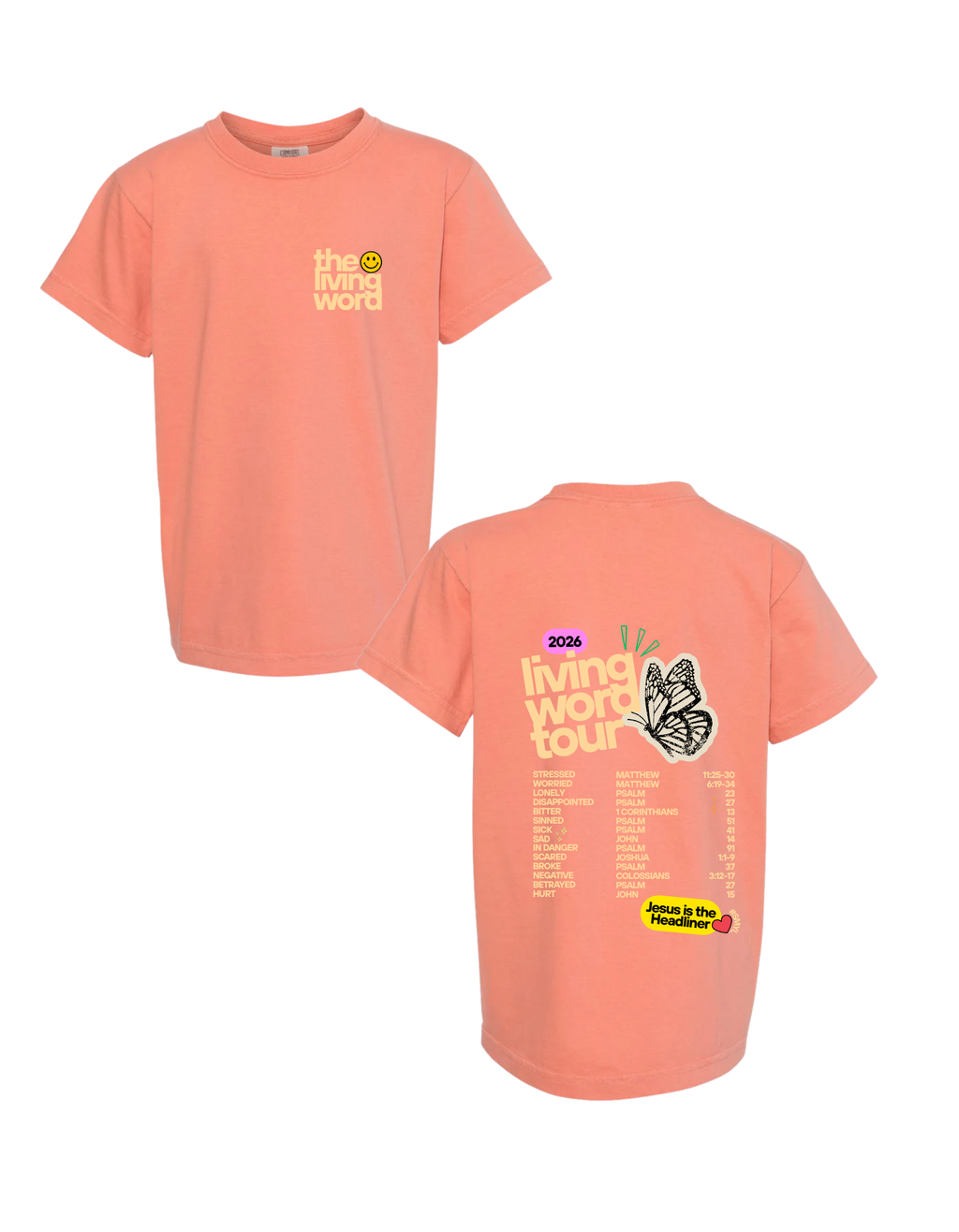 Living Word Tour Youth Tees