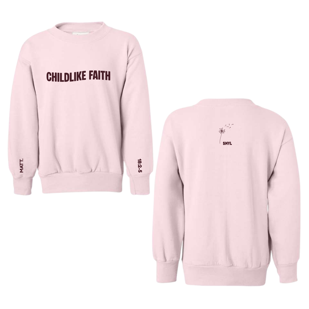 Youth Childlike Faith Crewneck