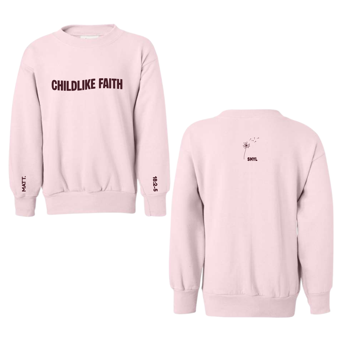 Youth Childlike Faith Crewneck